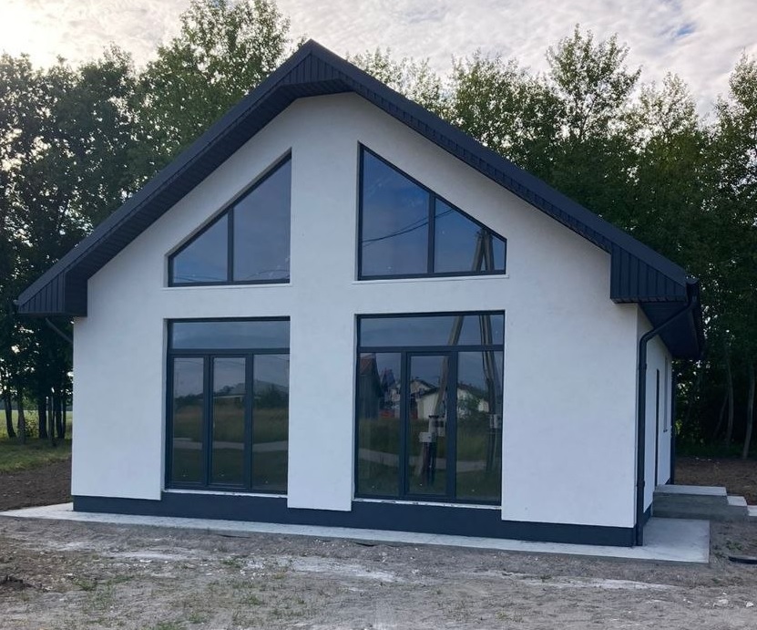 Дом с мансардой до 120м2